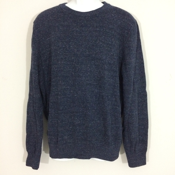 GAP Other - Gap Mens XL Navy Blue Heather Long Sleeve Sweater